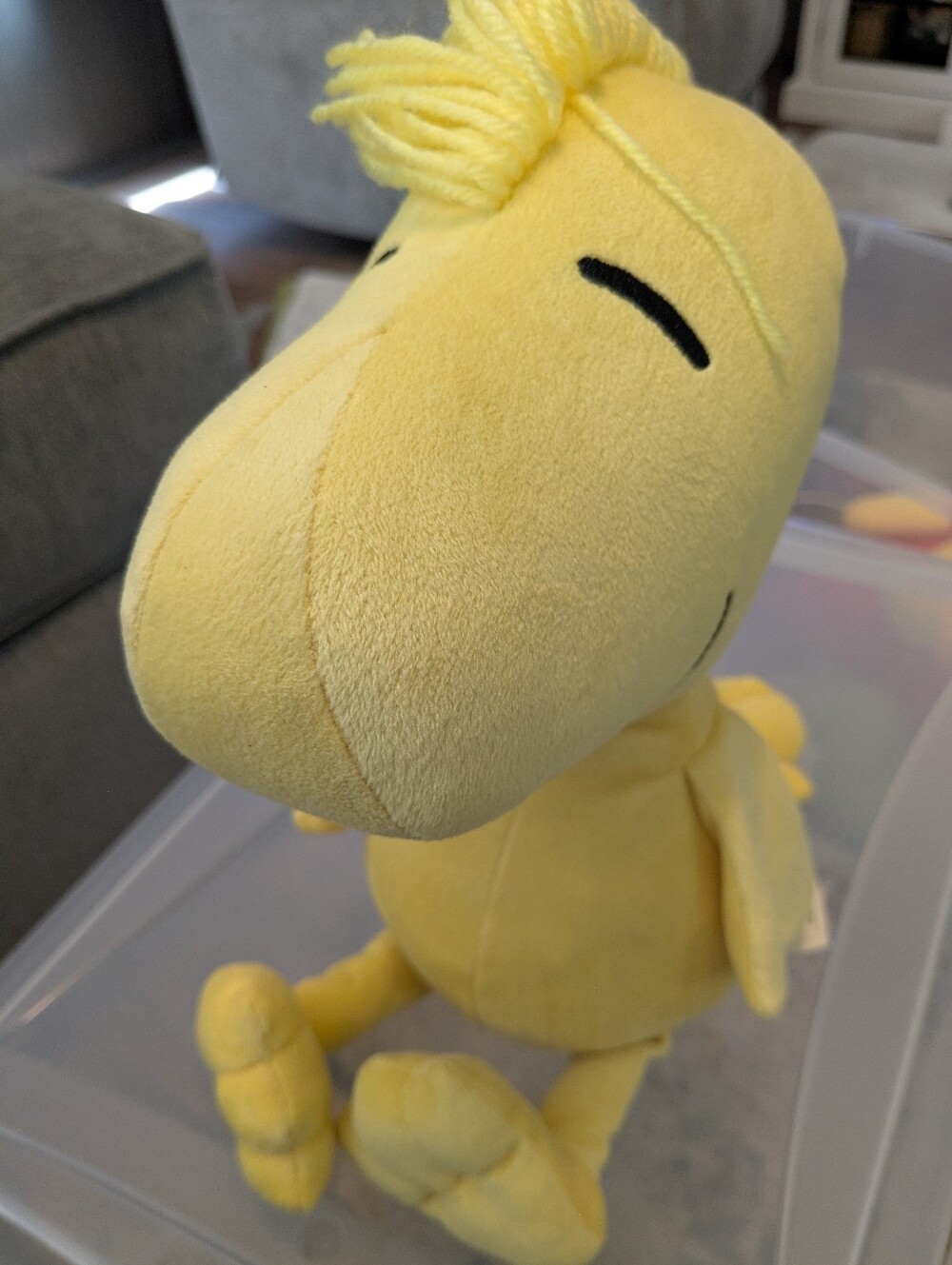 Woodstock Yellow Plush  Toy